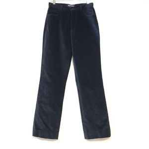 Ralph Lauren Collection blue velvet jeans sz 8